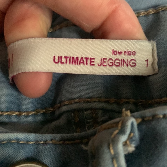 SO ultimate skinny low rise jeggings size 1 - Picture 11 of 11